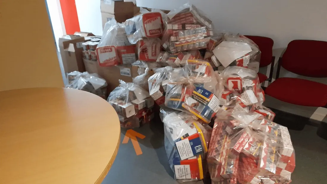 Tours : arrêté pour un oubli de clignotant, il avait avec lui 83 kg de tabac de contrebande