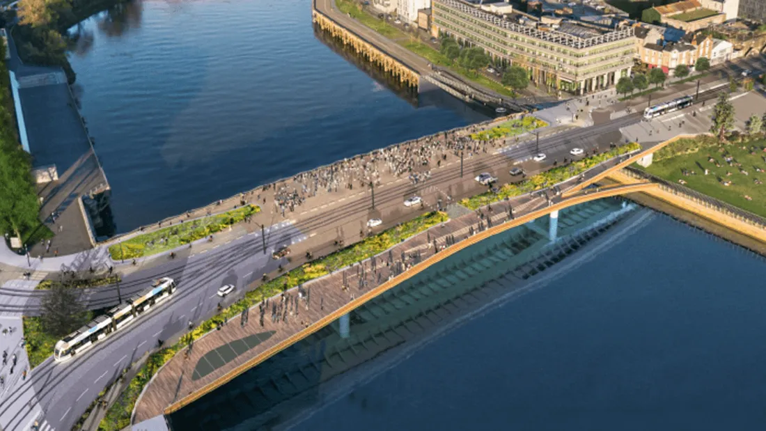 Nantes : le projet du nouveau pont d’Anne de Bretagne révélé 