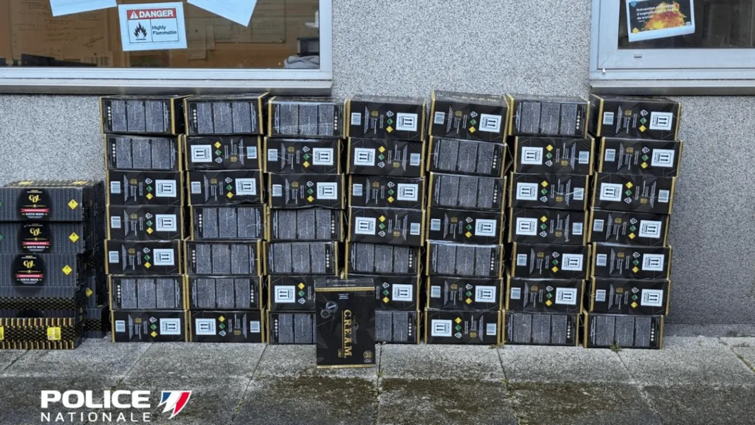 Saisie de protoxyde d'azote à Saint-Pierre-des-Corps