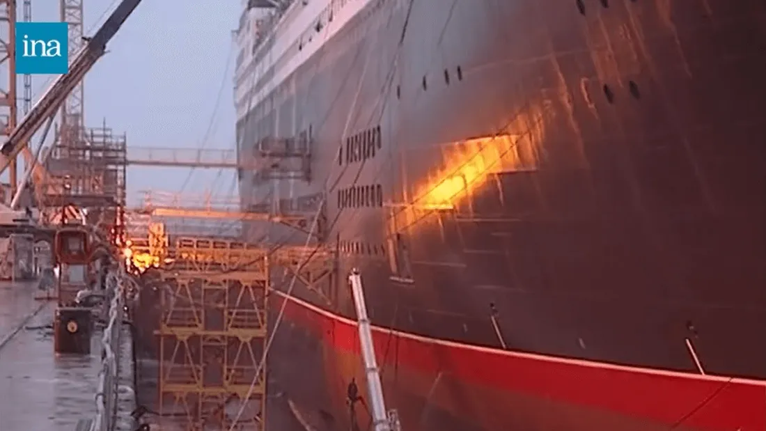 Accident Queen Mary 2