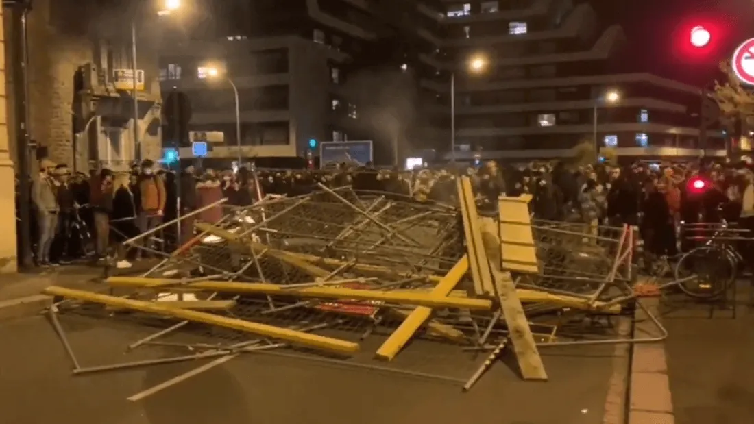 Présidentielle : incidents à Rennes et Lyon après l'annonce des résultats