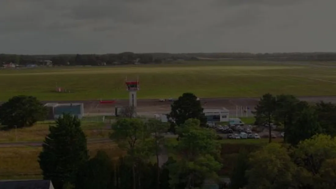 Aéroport de Vannes construit sur la commune de Monterblanc