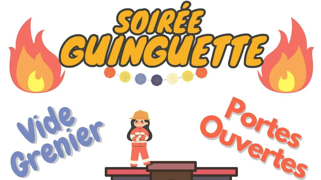 Vide grenier, soirée guinguette et portes ouvertes des pompiers de Saumur