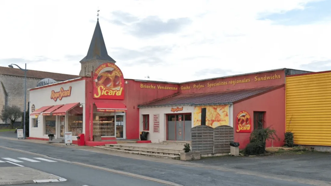Le magasin Sicard à Saint-Jean-de-Beugné, là où tout a commencé.