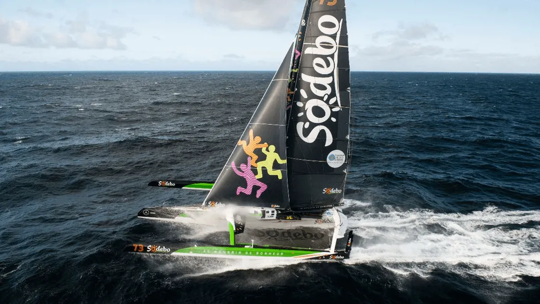 Transat Jacques Vabre : l'équipage Coville/Rouxel heurte un OFNI