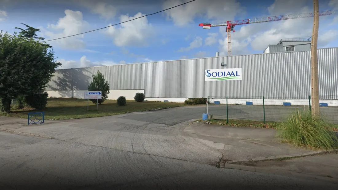 Une fuite d’acide chlorhydrique s'est produite sur le site du groupe Sodiaal à Quimper.