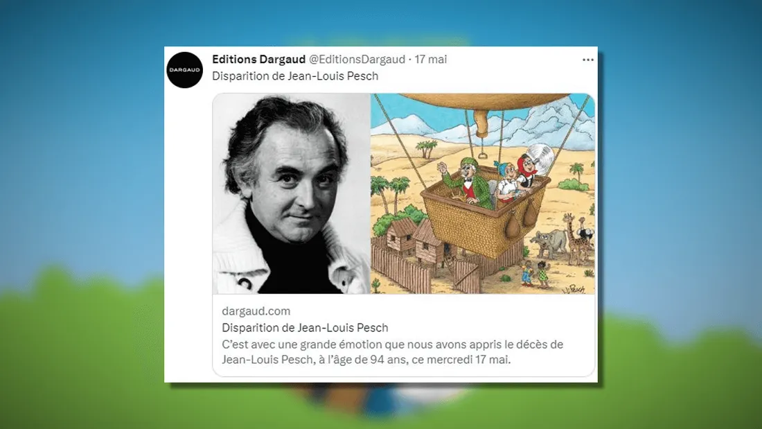 Décès de Jean-Louis Pesch, célèbre dessinateur des Aventures de Sylvain et Sylvette