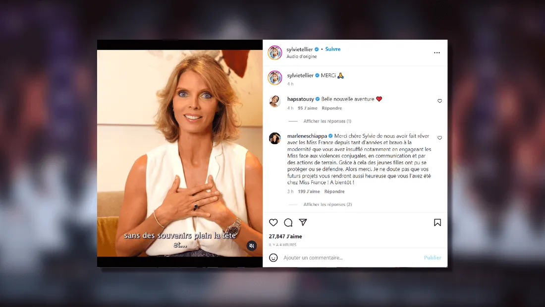 Sylvie Tellier quitte l’aventure Miss France 