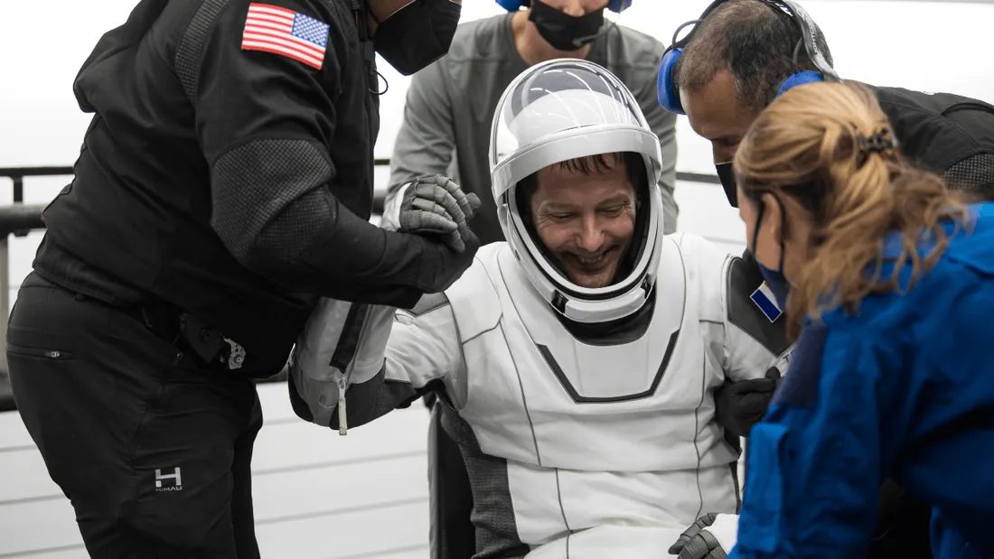 Thomas Pesquet de retour sur Terre