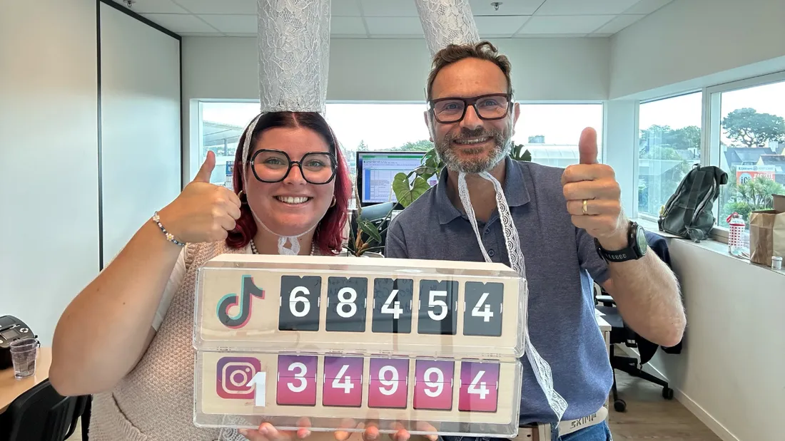 Le nombre d'abonnés ne cesse d'augmenter à chaque nouvelle vidéo du Leclerc de Pont-l'Abbé.