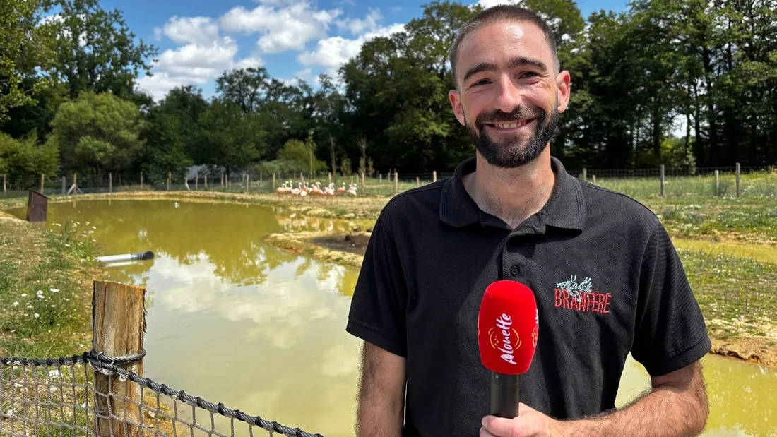 Alexandre Petry, directeur scientifique et zoologique du parc.