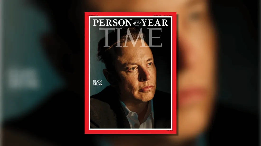 Elon Musk nommé personnalité de l'année par le magazine Time