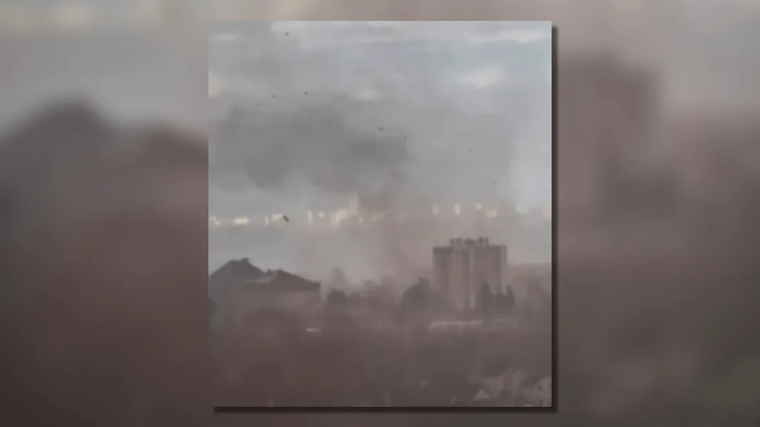 Tornade dans le Val d'Oise en octobre 2025