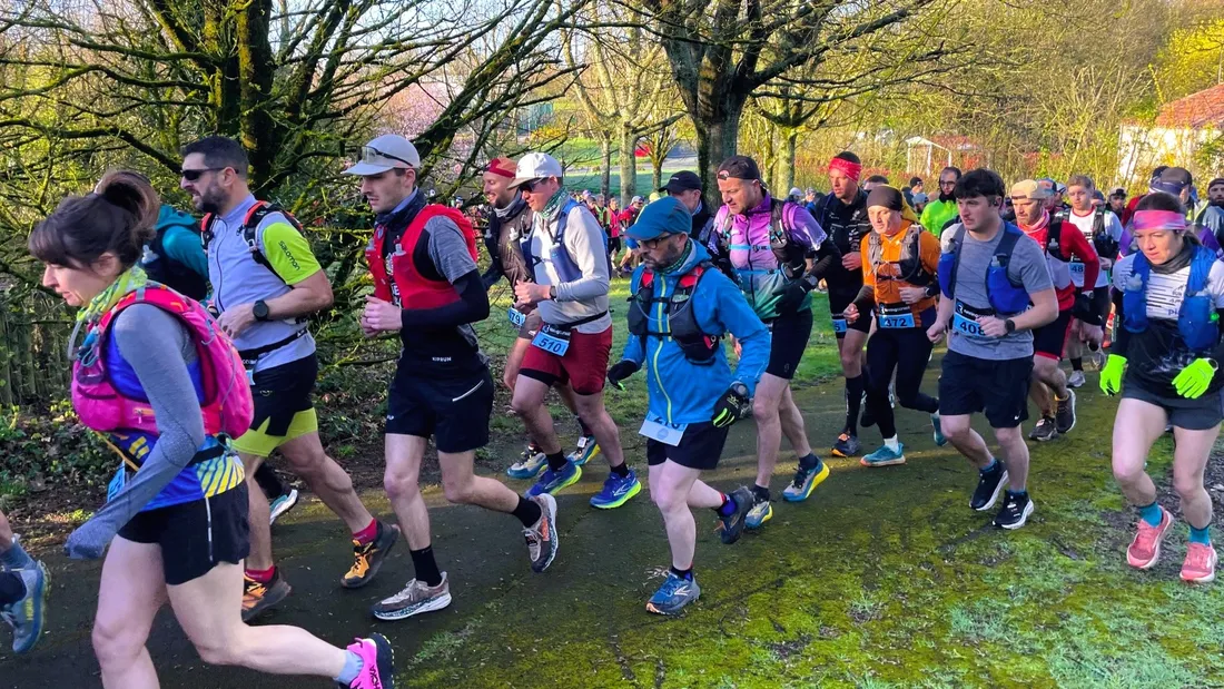 Le trail de Pouzauges (Vendée), le 15 mars 2026
