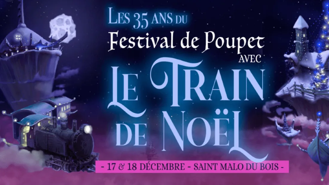Poupet fête ses 35 ans dans le Train de Noël !
