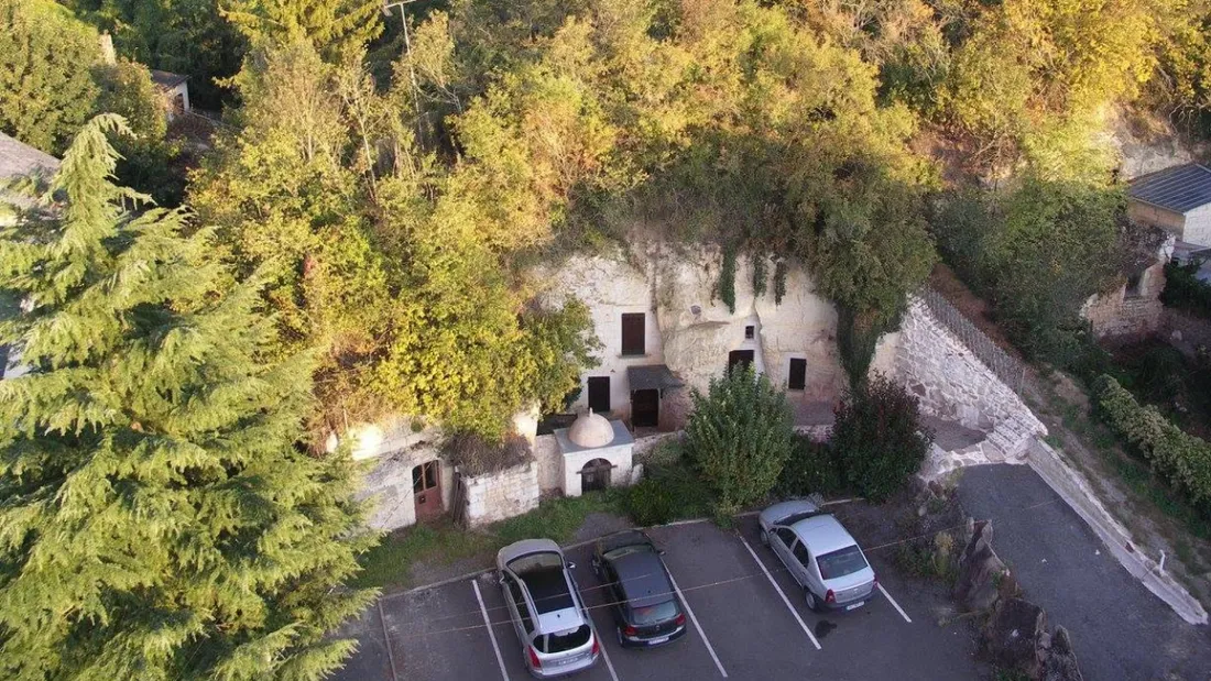 Une maison troglodyte en Anjou