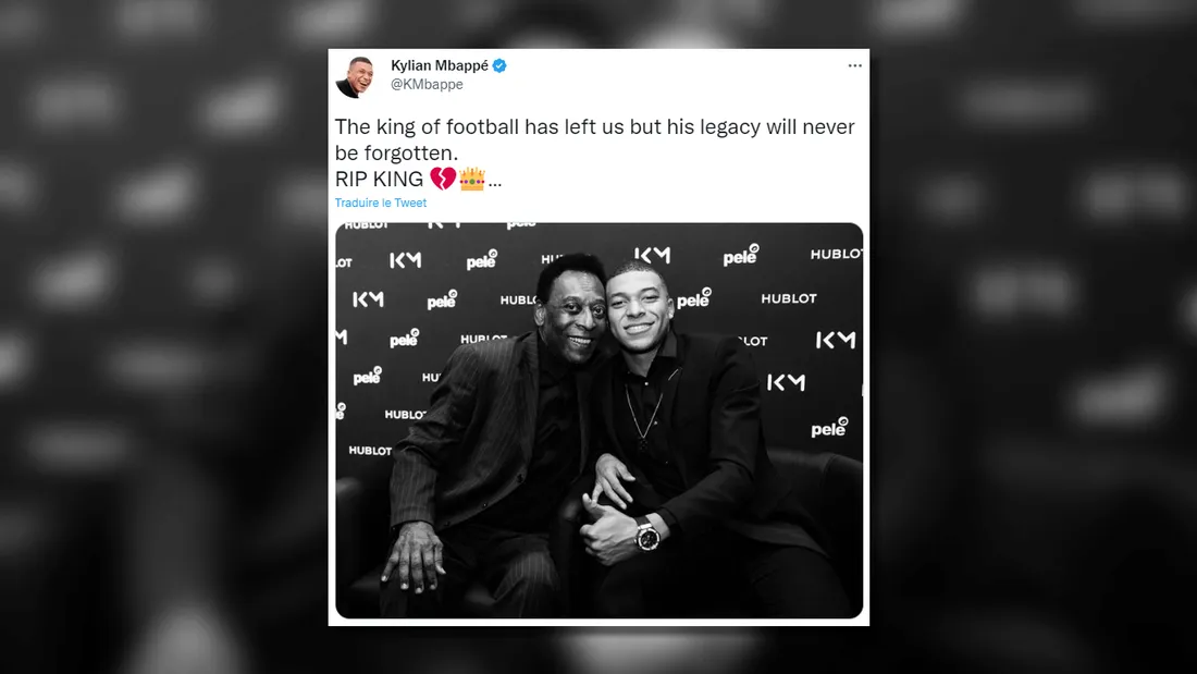 "Roi éternel", "Le plus grand"… les hommages pleuvent pour Pelé