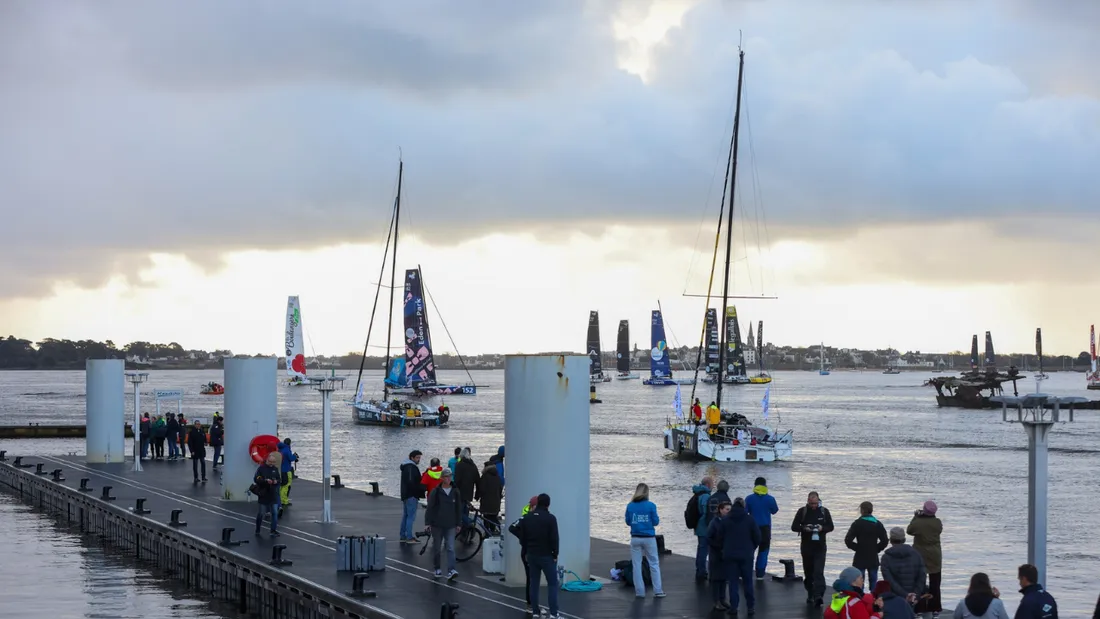  Les Class 40 et Ocean Fifty, en escale à Lorient depuis la semaine dernière, sont repartis.