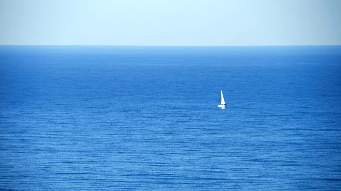 Voilier en mer
