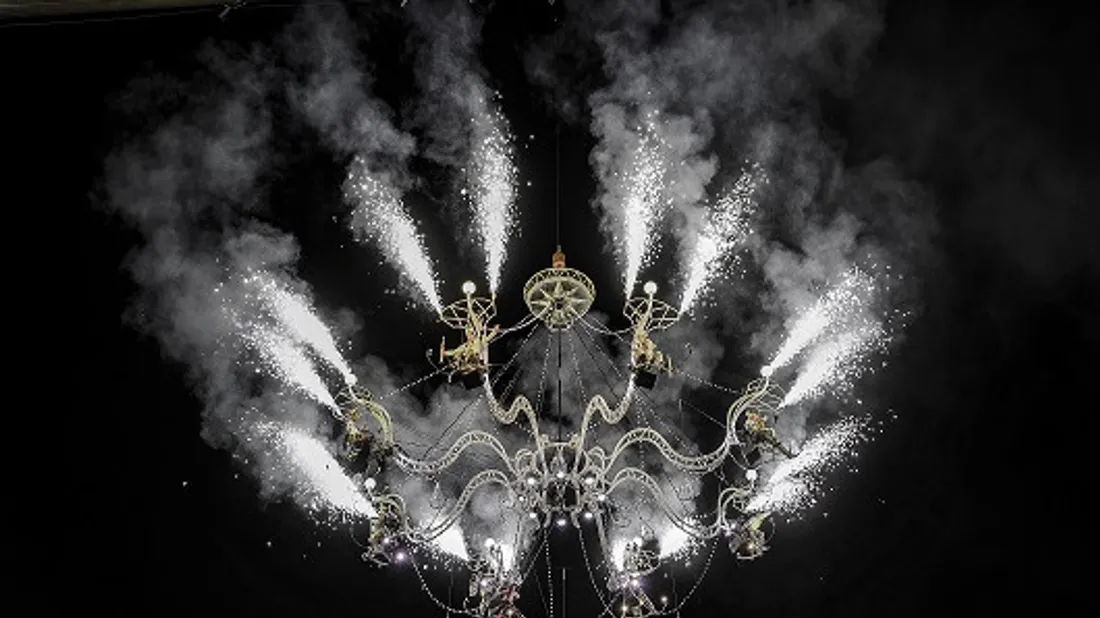 Lustre musical nuit blanche Charleville
