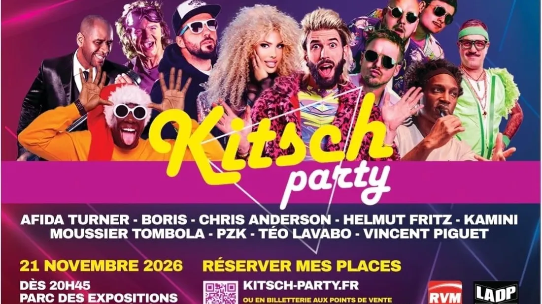 Affiche officielle Kitsch Party