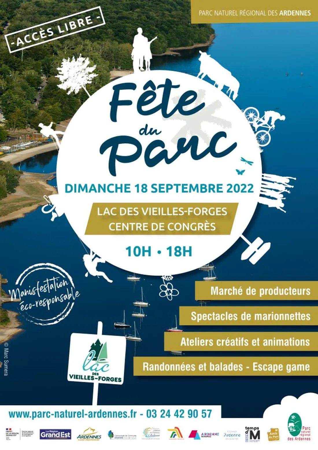 Affiche fête du parc