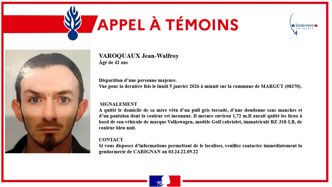 Appel à témoin 7 janvier 2026