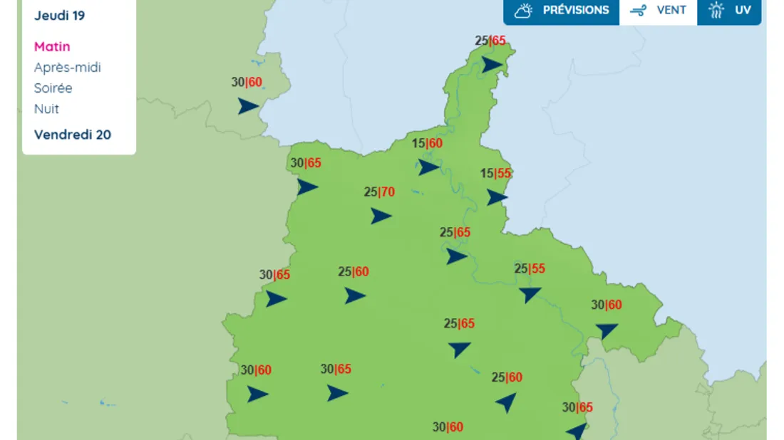 Capture Météo France