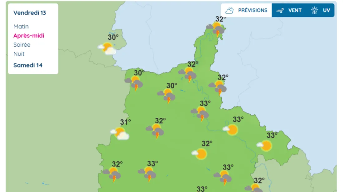 Capture Météo France