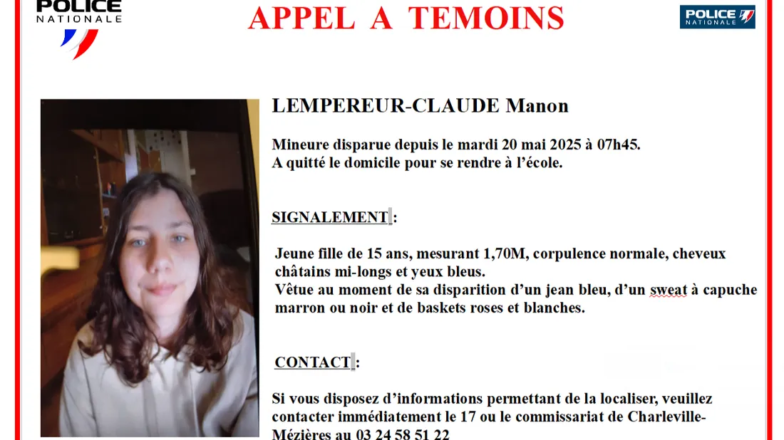 Appel à témoin 20 mai 2025