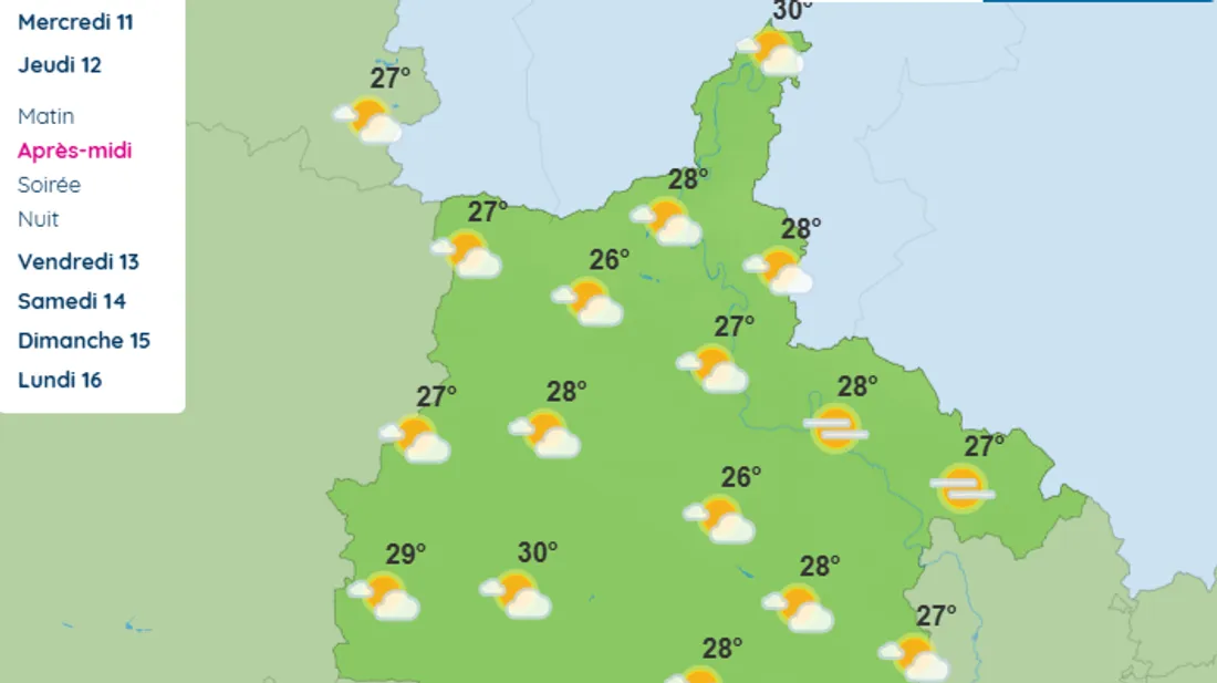 Carte Météo France
