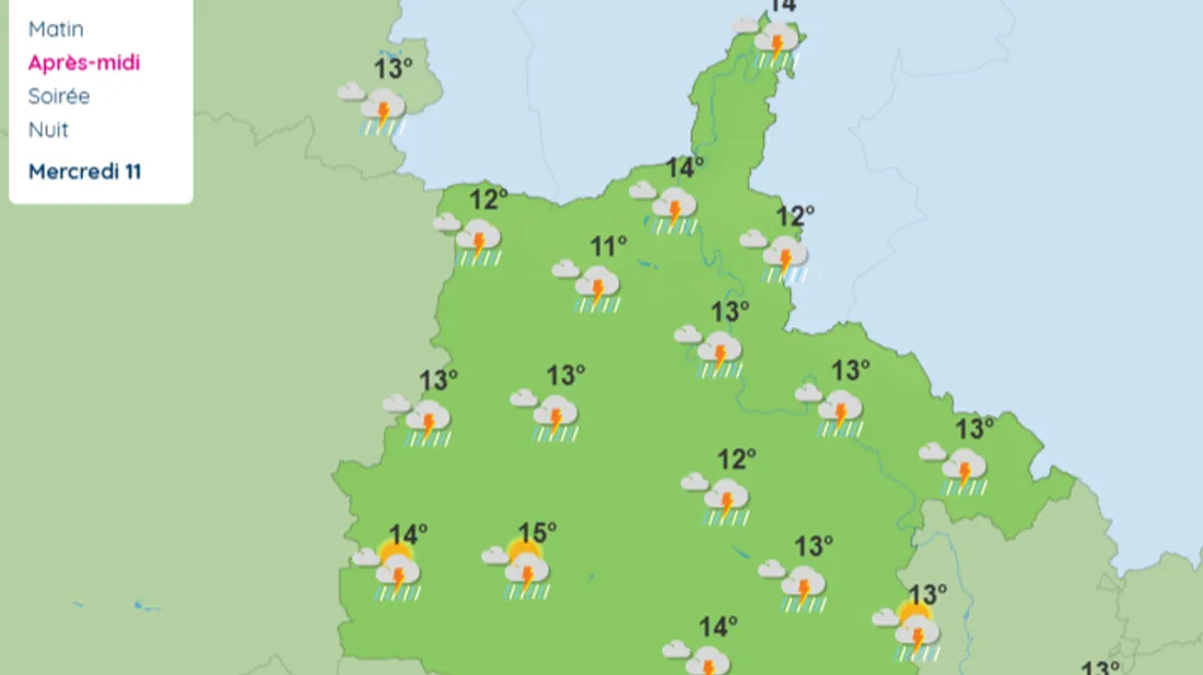 Carte Météo France