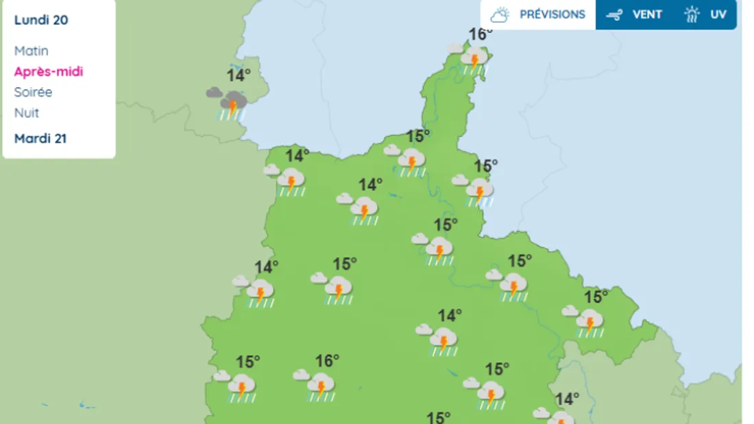 Capture Météo France
