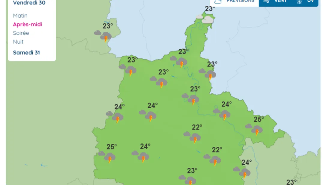 Capture Météo France