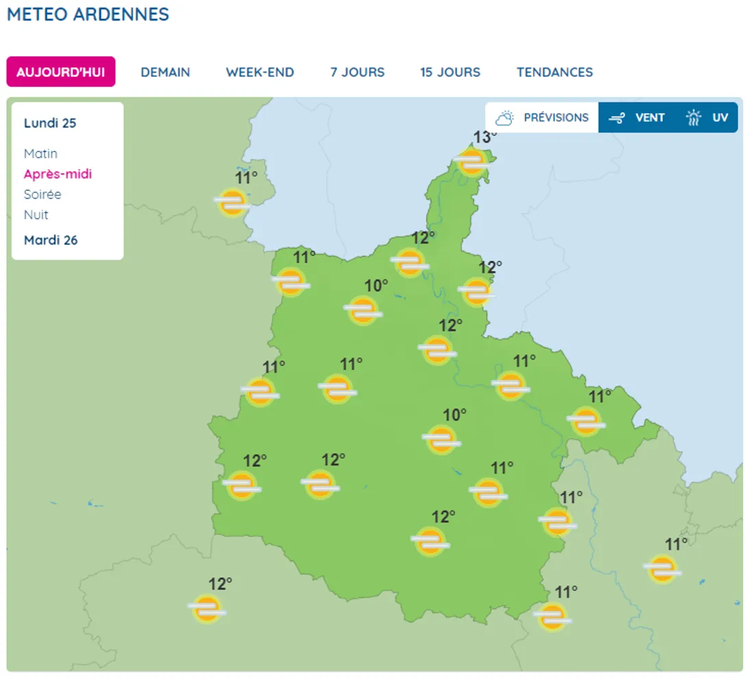 Capture Météo France