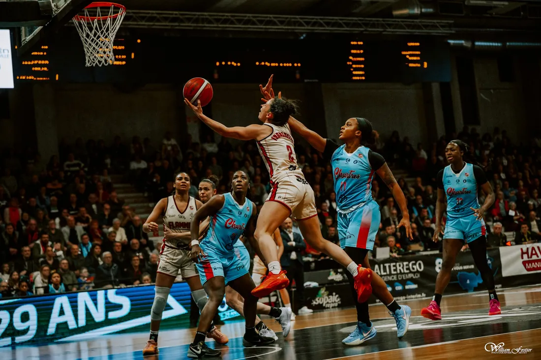 Facebook Flammes carolo basket