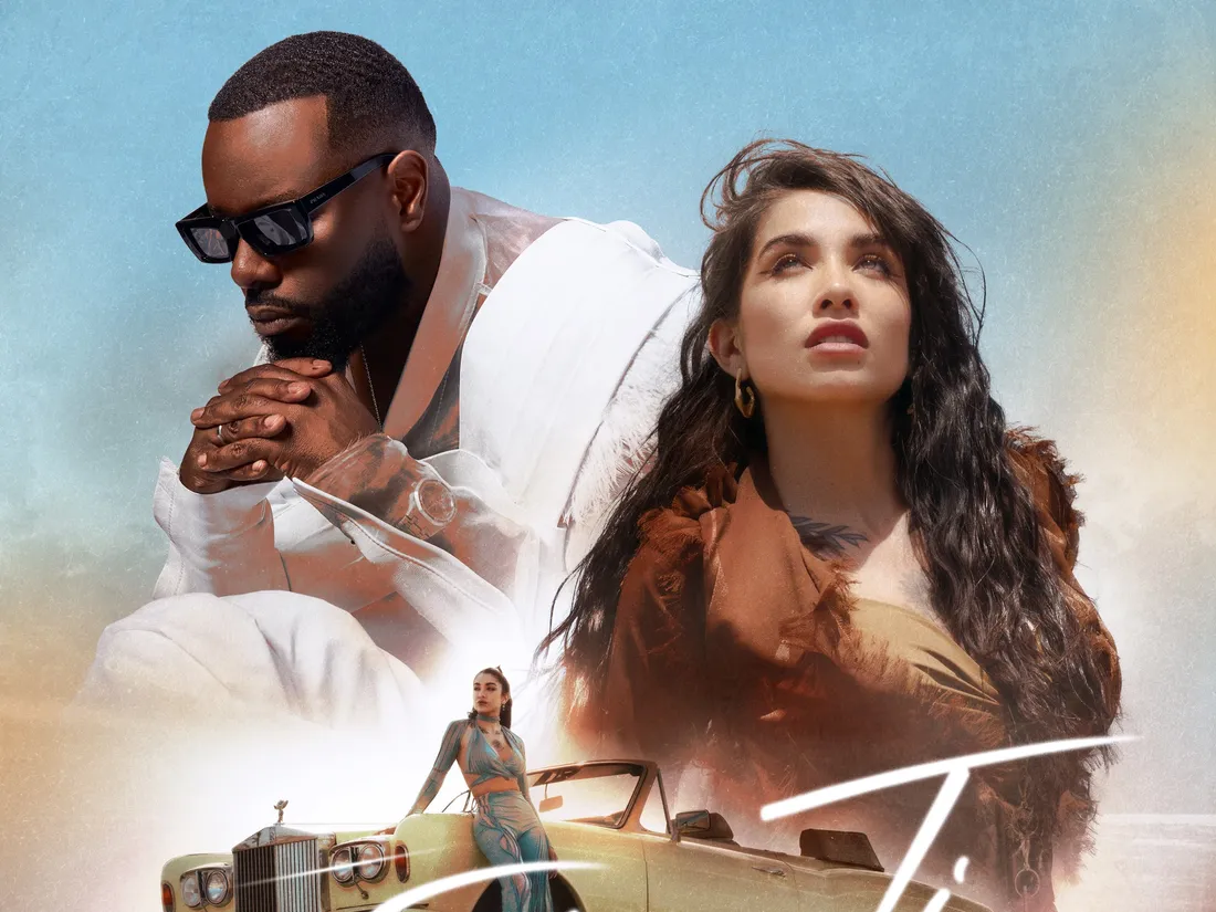 Pochette "Sin Ti" avec Gims et Maria Becerra