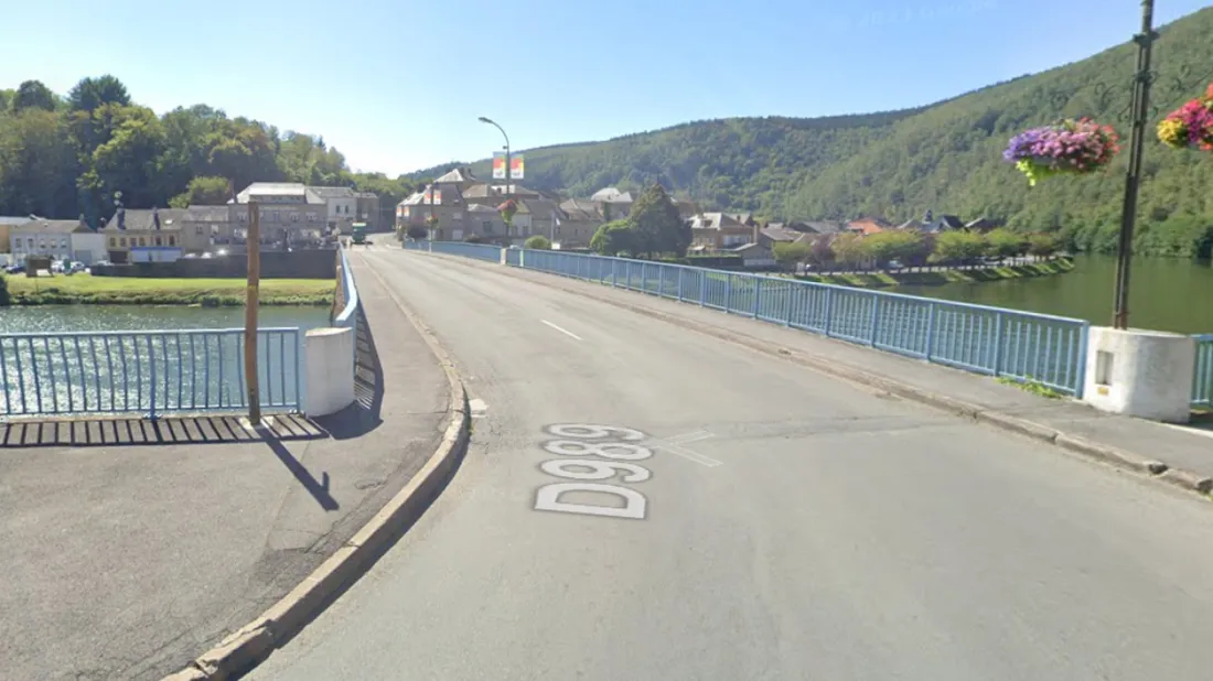 Google Maps pont de Monthermé