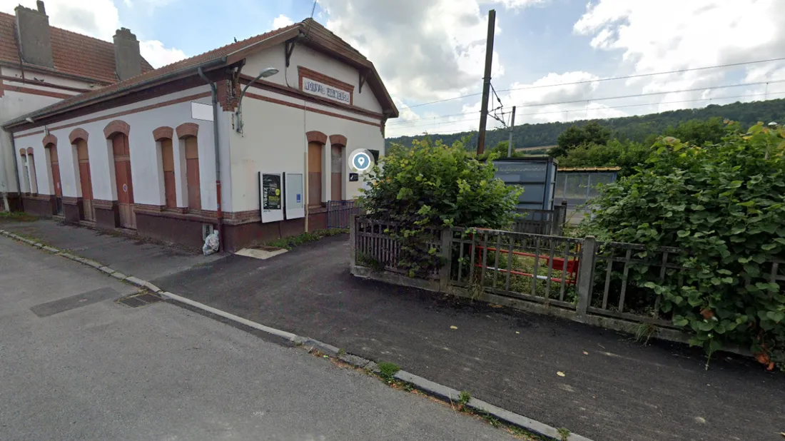 Google maps gare de Nouvion sur Meuse