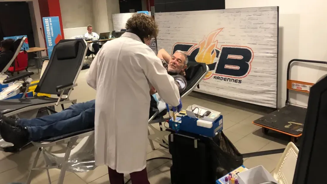 Collecte de sang à la guinguette aréna