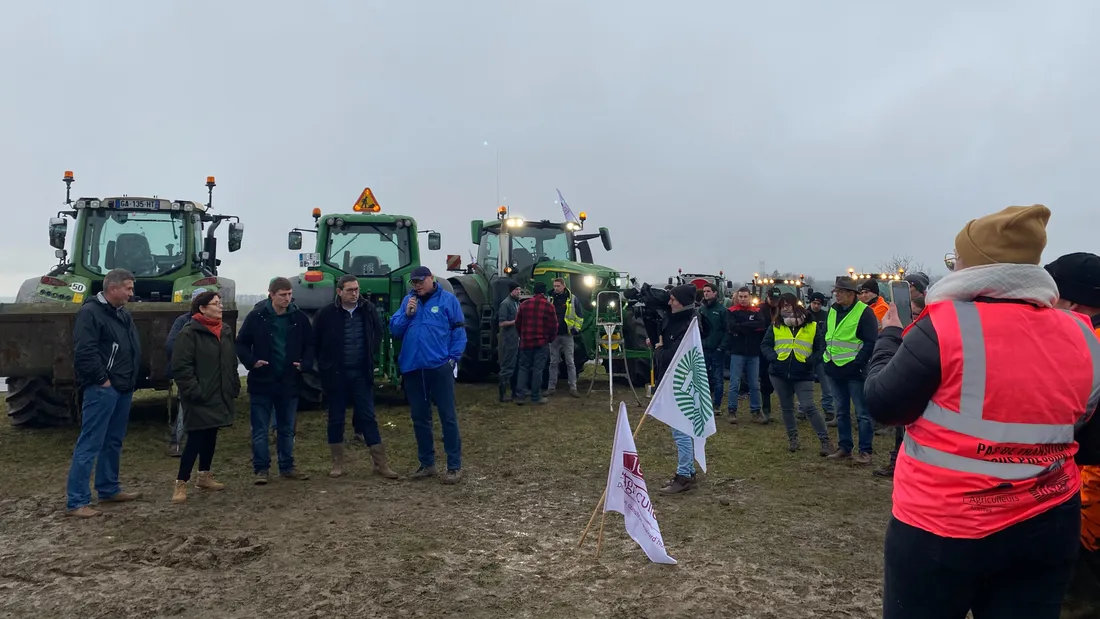 Rassemblement des agriculteurs