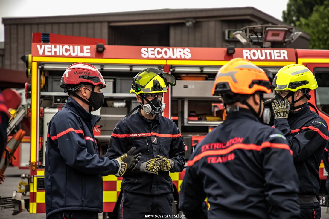 pompiers illustration