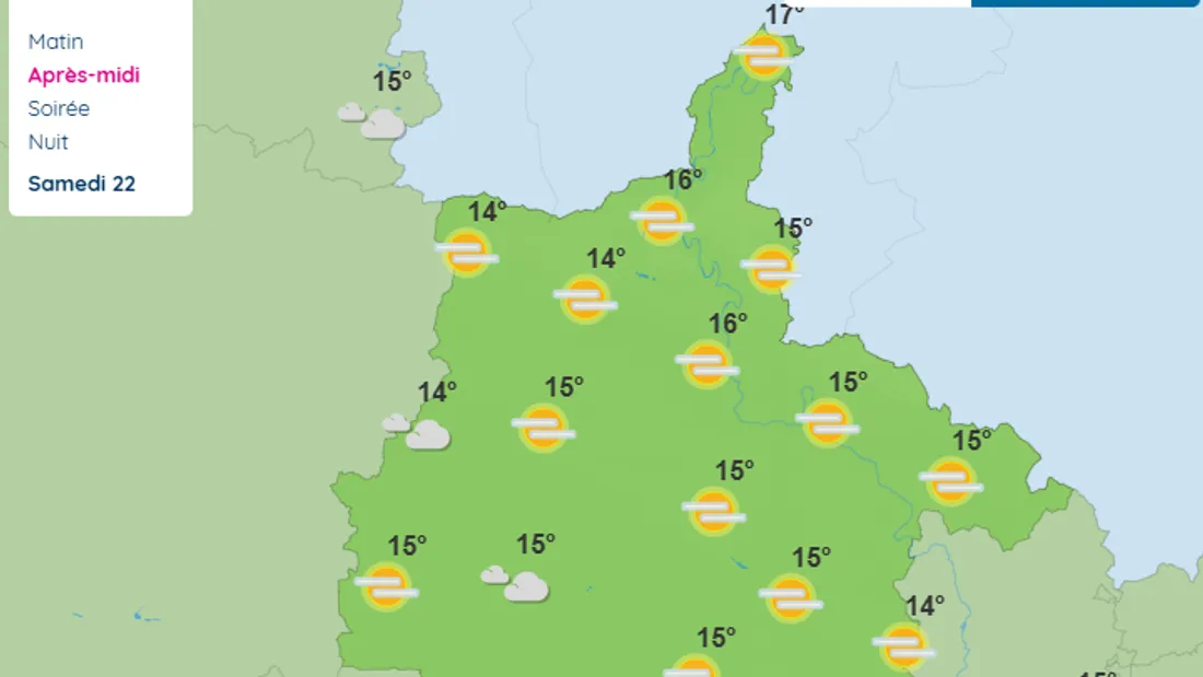 Carte Météo France
