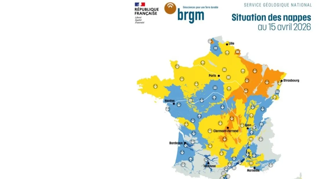 Capture d'écran BRGM