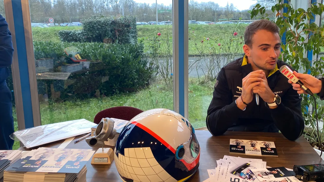 Nico Muller en visite à Stellantis