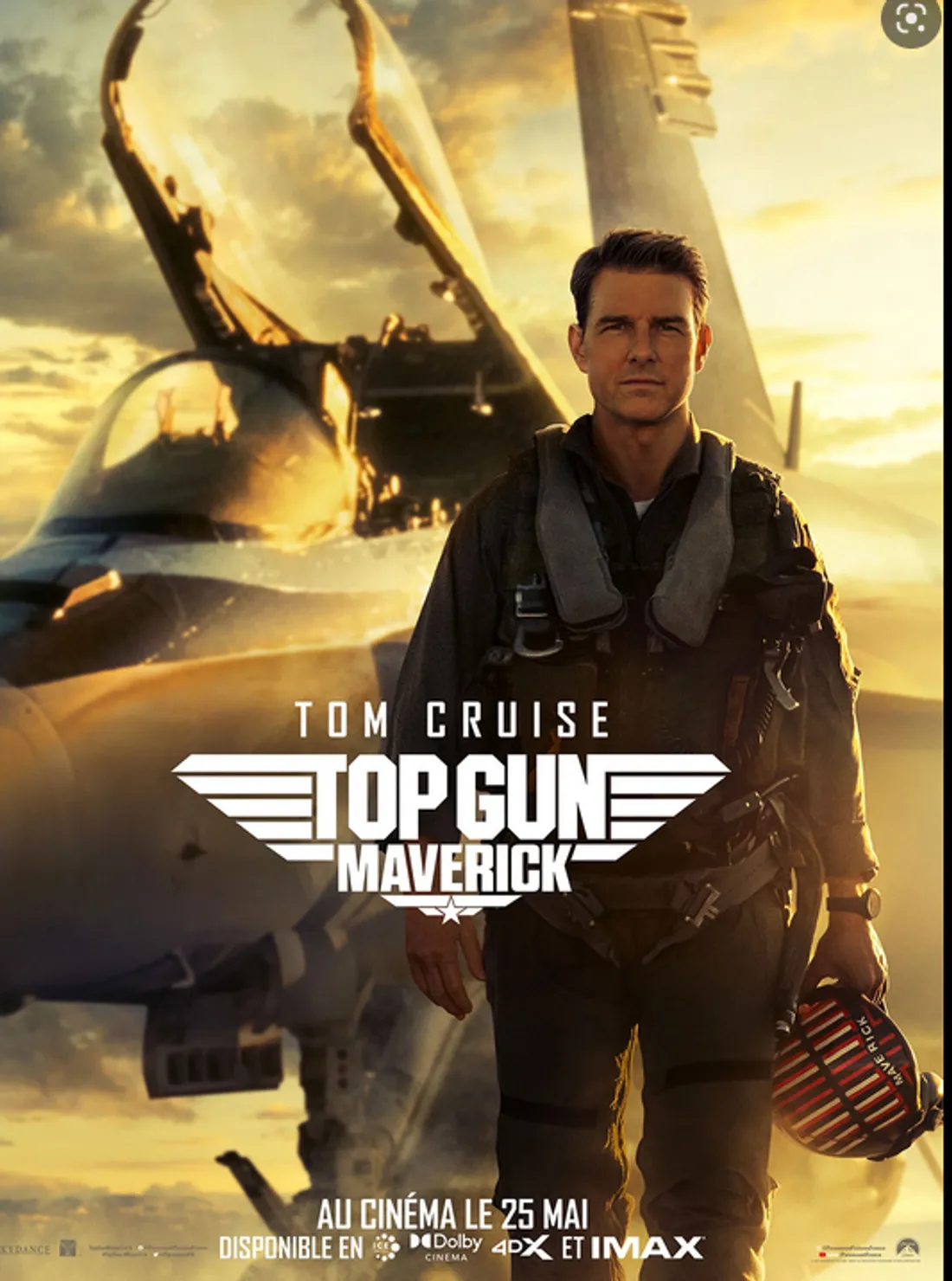 top gun maverick affiche