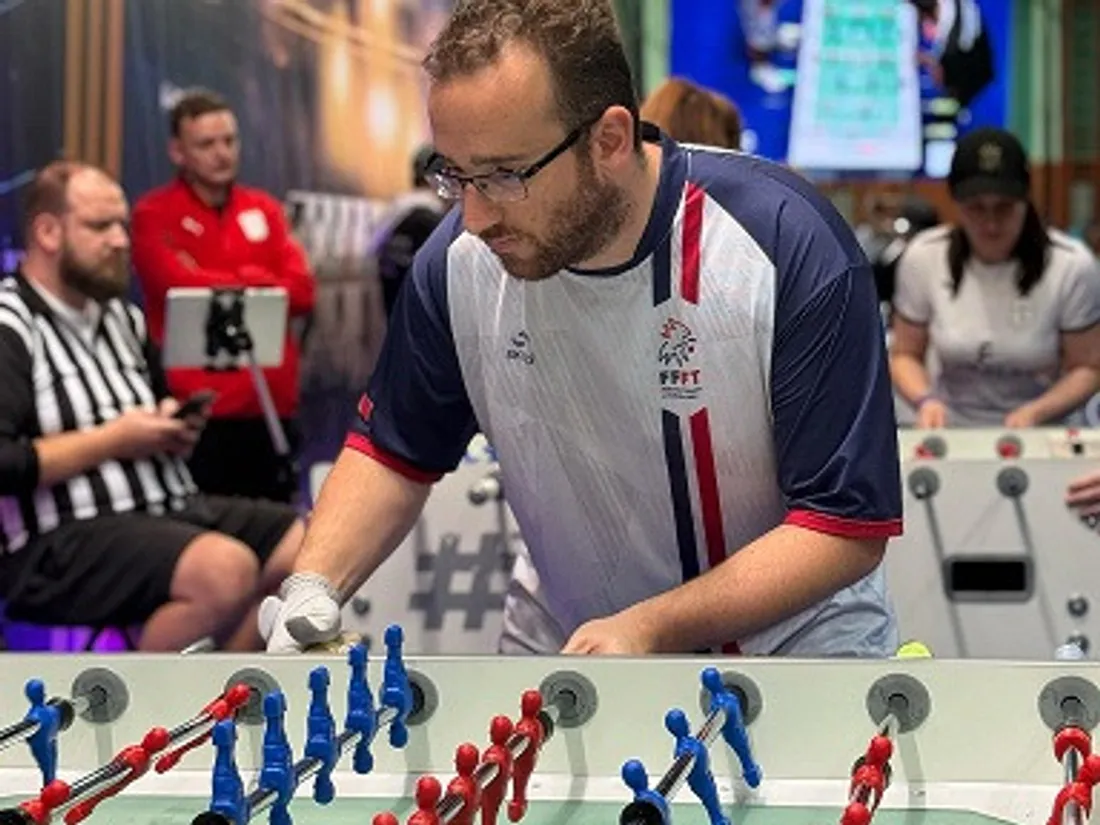 Benjamin Vandenabeele champion babyfoot