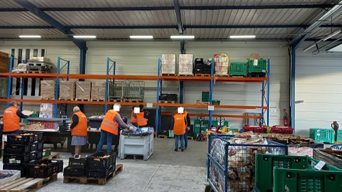 Banque alimentaire Ardennes tri