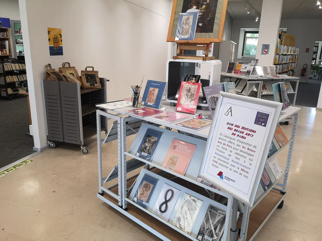 Beaux arts médiathèque ronde couture