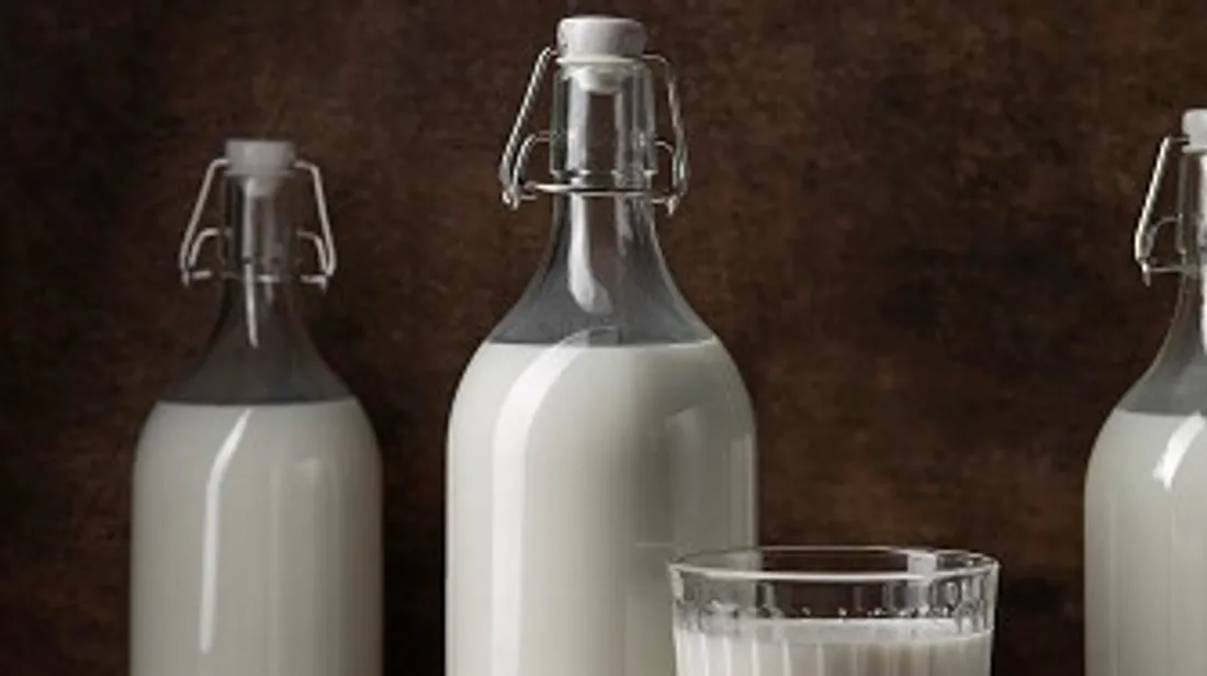 bouteilles de lait